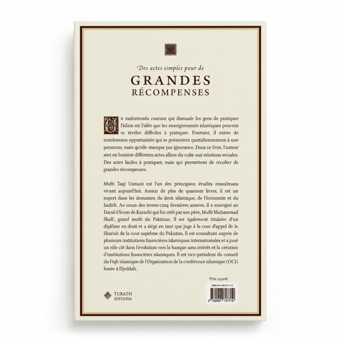 Des actes simples pour de grandes récompenses