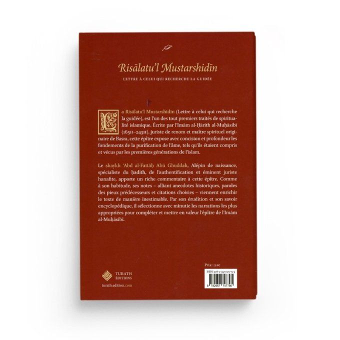 Risālatu’l Mustarshidīn - Lettre à celui qui recherche la guidée